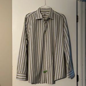 Banana Republic XXL 18 -18 1/2 Long Sleeve Dress Shirt